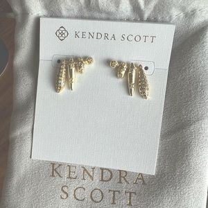 Kendra Scott Selena Ear Climber Earrings, Gold-Plated